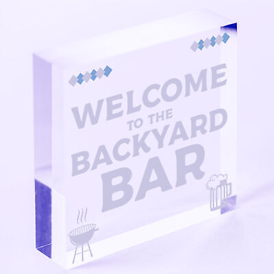 Novelty Bar Signs And Plaques Garden Bar Decor Accessories Beer Alcohol Gifts