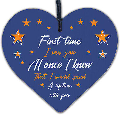 Valentines Gift For Him For Her Perfect Anniversary Gift For Husband Wife Plaque