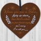 Robins Are Loved Ones From Heaven Hanging Wooden Heart Plaque Memorial Sign