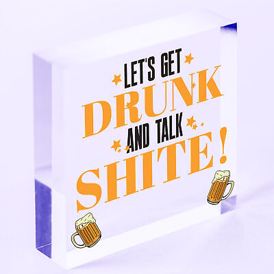 Funny Bar Signs And Plaques Novelty Home Bar Gifts For Him Alcohol Signs