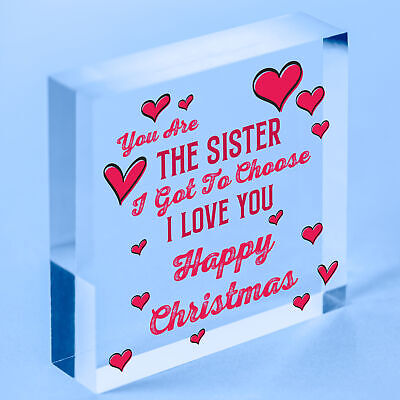 Best FRIEND Christmas Gift For Girls Heart Funny Friendship Gift Birthday Plaque