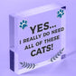 Cat Signs For Home Funny Cat Gift Home Wall Plaque Pet Animal Cat Lover Gifts