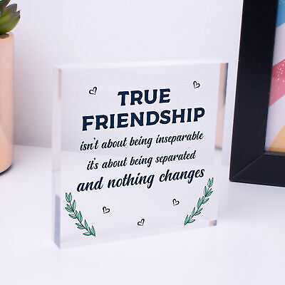 Best Friend Gifts Friendship Christmas Birthday Gifts Thank You Plaque Keepsake