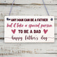 A Special Person To Be A Dad Wooden Plaque Fathers Day Present Wood Sign Gift