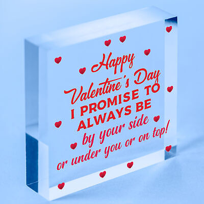 Funny Rude Card For Valentines Day A4 Card For Boyfriend Girlfriend Husband Wife