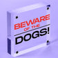 Beware Of The Dogs Novelty Wooden Hanging Shabby Chic Plaque Dog Owner Sign Gift