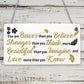 You Are Stronger Wooden Friendship Plaque Best Friend Gift Shabby Chic Love Sign