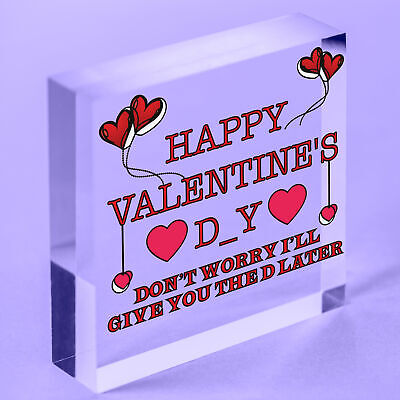 Rude Valentines Day Card For Girlfriend Wife Funny Valentines Card For Her