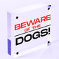 Beware Of The Dogs Novelty Wooden Hanging Shabby Chic Plaque Dog Owner Sign Gift