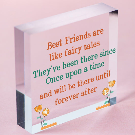 Birthday Gifts For Best Friend Hanging Plaque Christmas Card Gift THANK YOU Sign