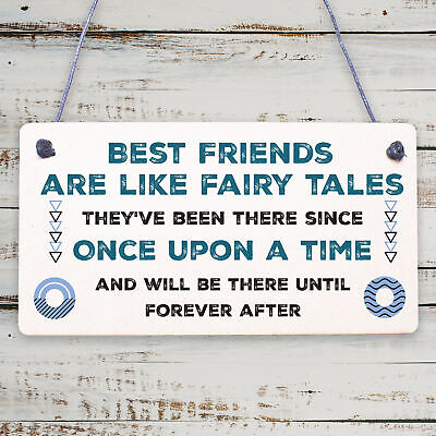 Birthday Gifts For Best Friend Hanging Plaque Christmas Card Gift THANK YOU Sign