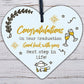 Congratulations On Your Graduation Wooden Heart Plaque Present Graduate Gifts