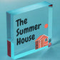 The Summer House Plaque Garden Shed Hanging Wall Door Decor Sign Gifts For Her