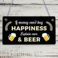 Beer Car Lover Gifts For Men Man Cave Garage Sign Birthday Gifts For Dad Grandad