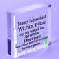 I Love You Keepsake Gift Husband Wife Valentines Day Gift For Him Her