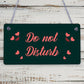 Please Do Not Disturb Therapist Hotel Man Cave Privacy Plaque Home Door Gifts