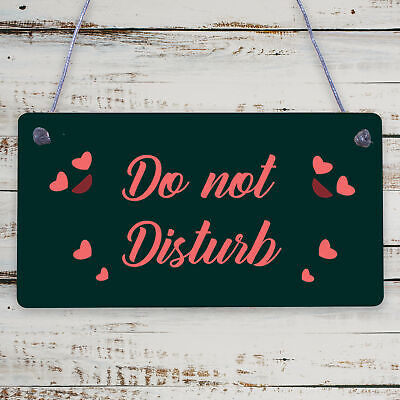 Please Do Not Disturb Therapist Hotel Man Cave Privacy Plaque Home Door Gifts