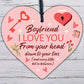 Boyfriend I Love You Funny Valentines Gifts For Him Valentines Anniversary Gifts