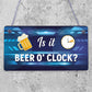 Beer Signs Beer O'Clock Hanging Garden Shed Sign Wall Pub Bar Plaque Friend Gift