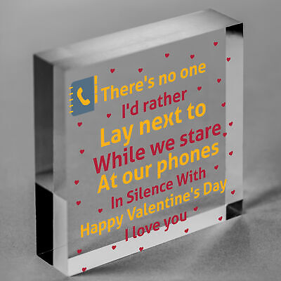 Funny Hilarious Valentines Day Gift For Boyfriend Girlfriend Husband Wife Heart