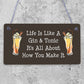 Champagne Bar Hanging Signs Gin & Tonic Pub BBQ Party Alcohol Friendship Gif