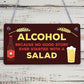 Vodka Gin Beer Gifts Funny Alcohol Sign Man Cave Home Bar Pub Garden Plaques