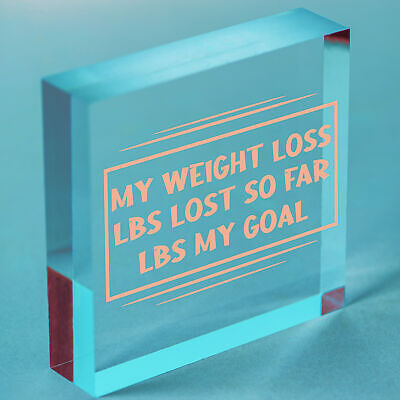 Weight Loss Countdown Chalkboard Sign Weight Watcher Slimming World Diet Plaque