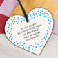 Best Friend Gifts Wooden Heart Plaque Thank You Friendship Keepsake