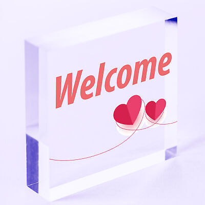 Welcome Hanging Sign For Your Home Novelty Home Bar New Home Decor Gifts