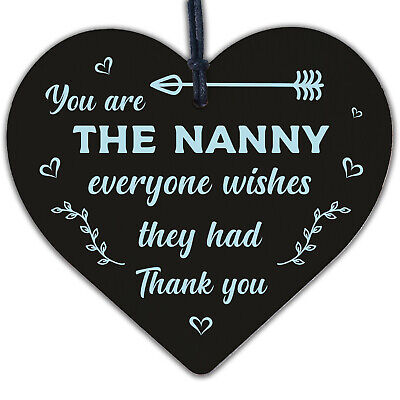 Christmas Gifts For Nan Nanny Wood Heart Xmas Gifts For Her Grandparent Keepsake