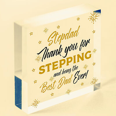 Step Dad Gift Thank You Gift From Daughter Son Fathers Day Birthday Gift For Him