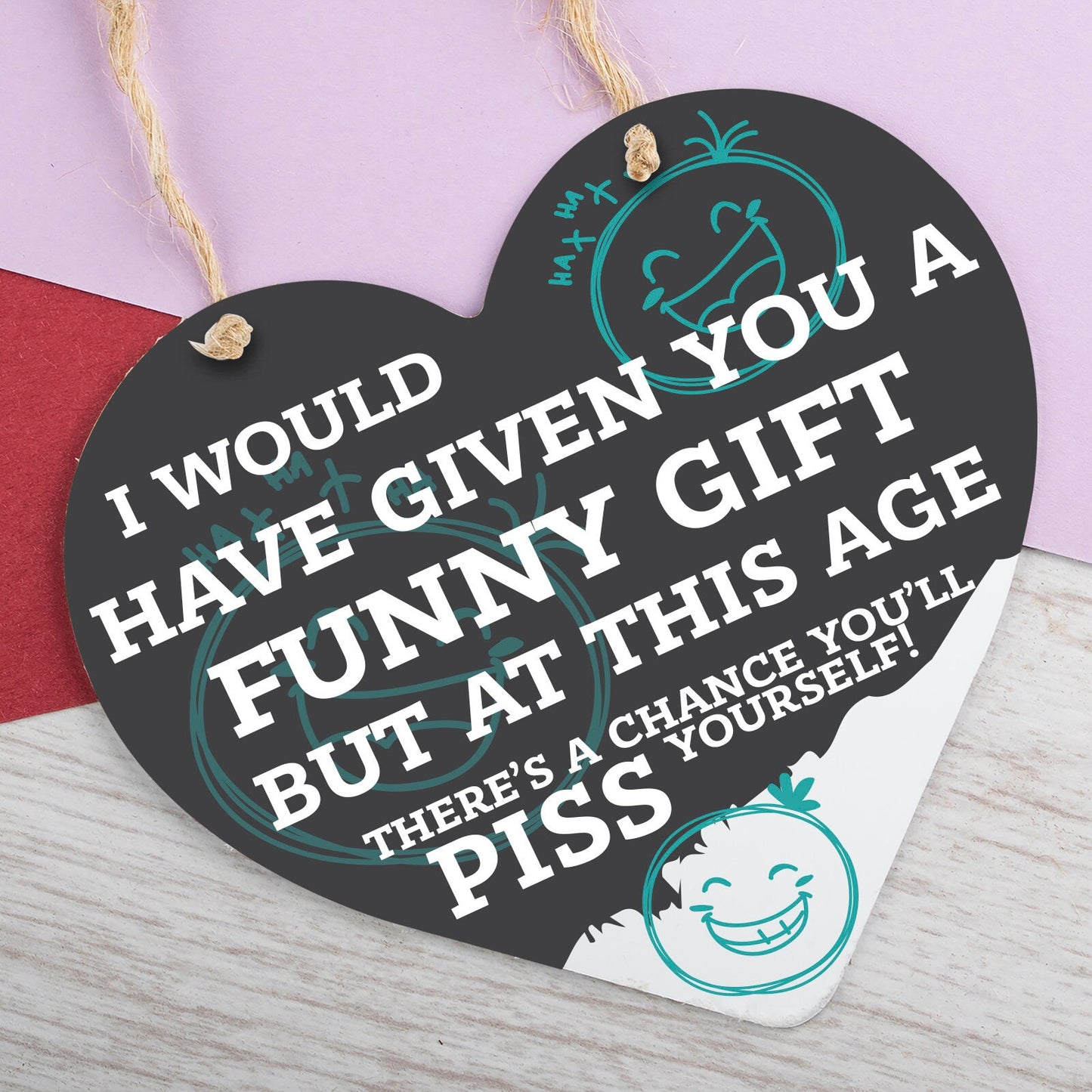 Funny Birthday Gifts Hanging Sign For Him Her Funny Plaque Gift For Friend