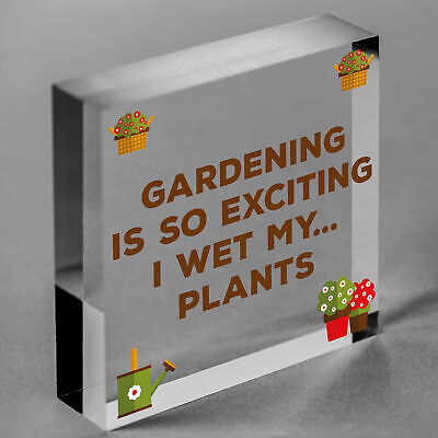 Gardening Gifts Funny Garden Sign Gift For Her Garden Shed Summer House Plaque