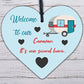 Welcome To Caravan Sign Caravan Gifts Caravan Accessories Home Decor Door Plaque