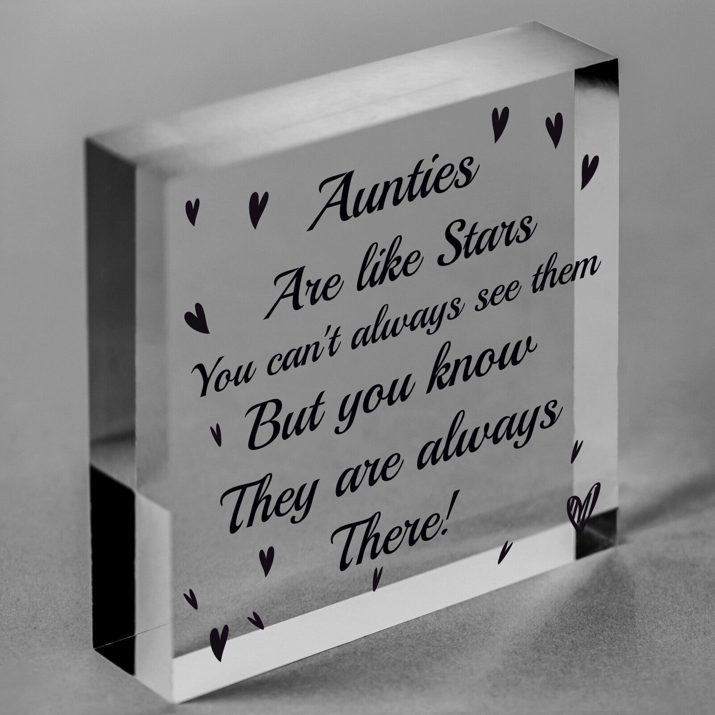 Auntie Birthday Gifts Auntie Christmas Gifts Wood Heart Thank You Keepsake Sign