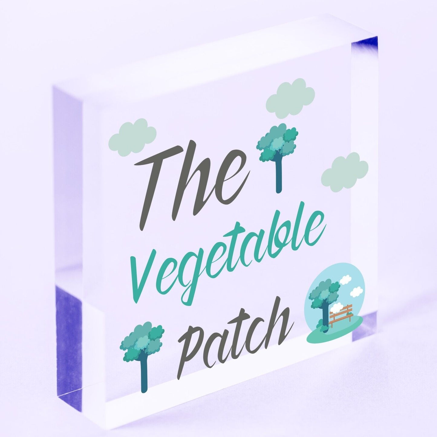 The Vegetable Patch Hanging Sign Garden Sign Summer House Plaque Shed Sign