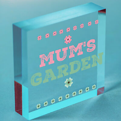 Mums Garden Novelty Plaque Summer House Sign Garden Shed Sign Gifts For Mum