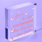 Best Childminder Ever Thank You Gift Mirror Acrylic Heart Leaving Gift Christmas