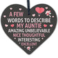 Auntie Gifts Auntie Birthday Card Gift Wood Heart Plaque Mothers Day Sister Gift