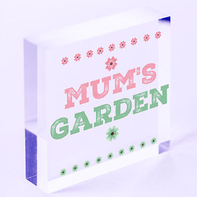 Mums Garden Novelty Plaque Summer House Sign Garden Shed Sign Gifts For Mum