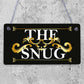 The Snug Sign New Home Gift Summerhouse Sign Hanging Door Sign Gift For Family