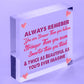 Stronger Inspirational Wall Plaque Friendship Gifts Quote Heart Friend Love Sign