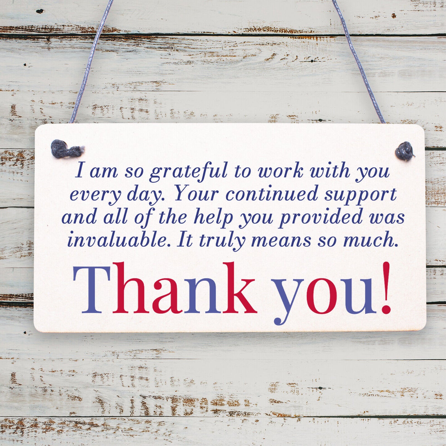 Colleague Gift Plaque Friendship Friend Sign Thank You Leaving Job Work Gift