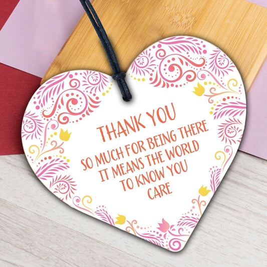 THANK YOU Gifts Colleague Gifts Heart Plaque Best Friend Sign Friendship Plaque