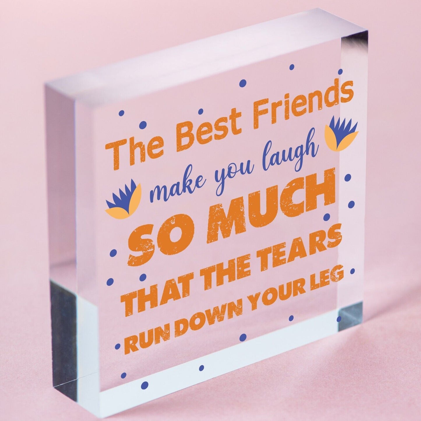 Best Friend Birthday Gift THANK YOU Hanging Plaque Friendship Christmas Keepsake