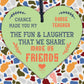 Chance Made Us Friends Dance Teacher Friendship Thank You Leaving Wood Sign Gift