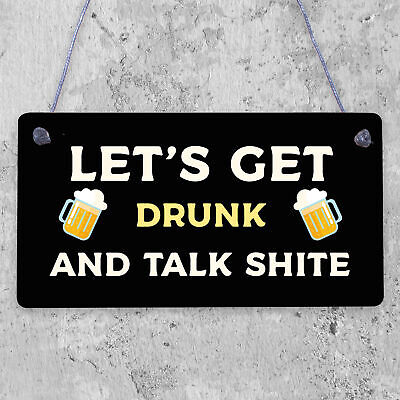 Rude Bar Sign For Home Bar Man Cave Pub Funny Alcohol Gift For Men