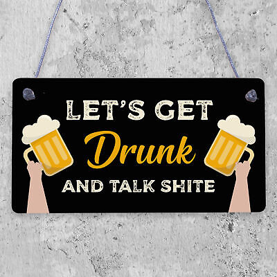 FUNNY Alcohol Sign For Your Bar Novelty Bar Pub Man Cave Plaque Vodka Beer Gin