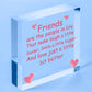 BEST FRIEND PLAQUE Thank You Gifts For Her Birthday Gifts For Her Him Keepsake