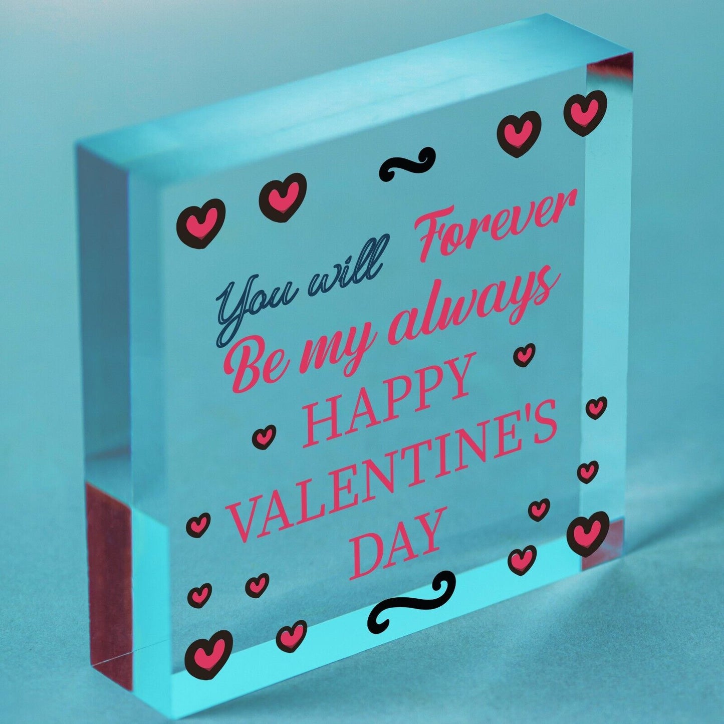 Happy Valentines Day To My Partner Novelty Gift For Him Her Boyfriend Girlfriend